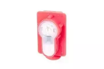 Elektronický popisovač Lightbuck Card Button - růžový (růžové světlo)