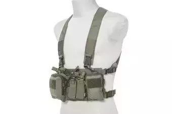 Lehká rychlá vesta Chest rig - zelená Ranger