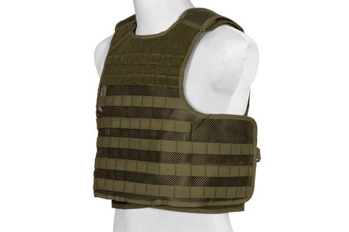 Lehká síťovina Plate carrier - olivová