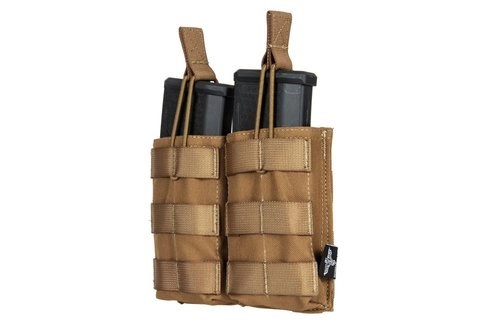 MOLLE dvojité pouzdro pro 2 zásobníky typ M4/M16 - Tan