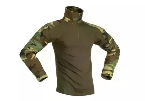 Mikina Combat Shirt - Woodland