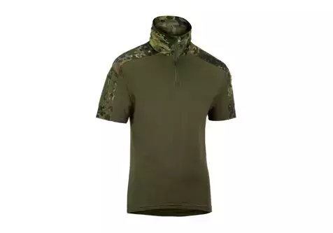 Mikina Combat Shirt s krátkým rukávem - Flecktarn