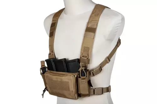 Mikro vesta Chest rig MPC - Tan