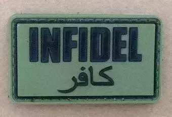 Nášivka 3D - Infidel - olivový