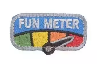 Nášivka Fun Meter - barevný