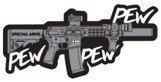 Nášivka Specna Arms "PEW PEW PEW" 2