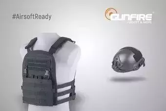 Sada #AirsoftReady - vesta + přilba