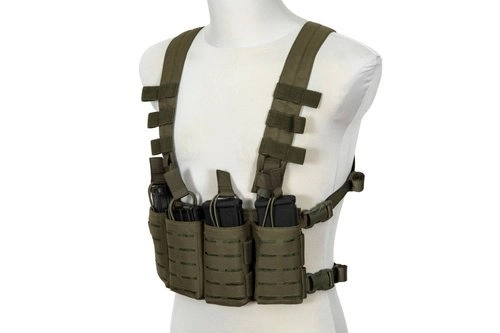 Taktická vesta Apache Chest rig - zelená ranger