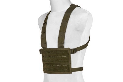 Taktická vesta Chest rig Laser-Cut - olivově zelená