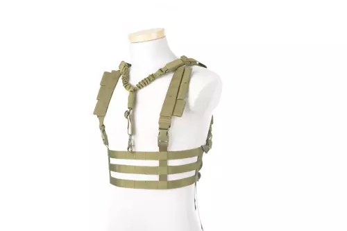 Taktická vesta Chest rig nízkoprofilový typ - Olive