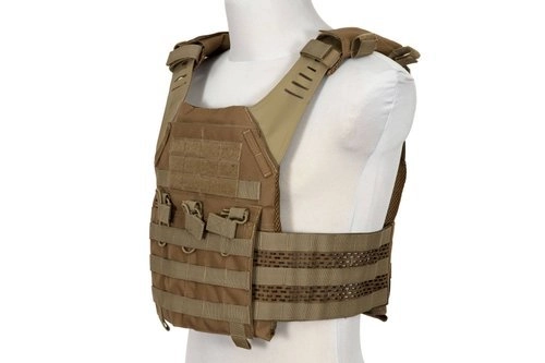 Taktická vesta Spartan Plate carrier - kojot