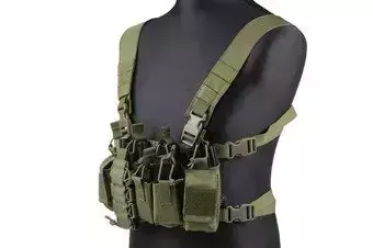 Vesta Chest rig D-Mittsu - olivově šedá