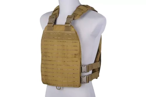 Vesta plate carrier laser-cut - hnědá