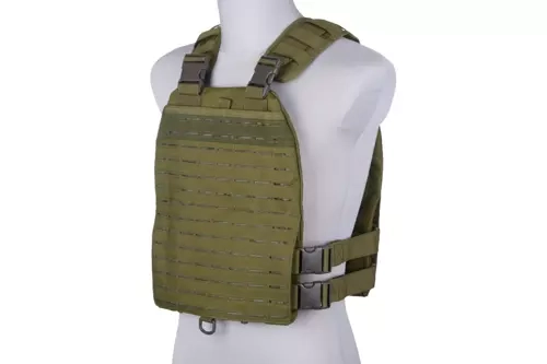 Vesta plate carrier laser-cut - olivově zelená