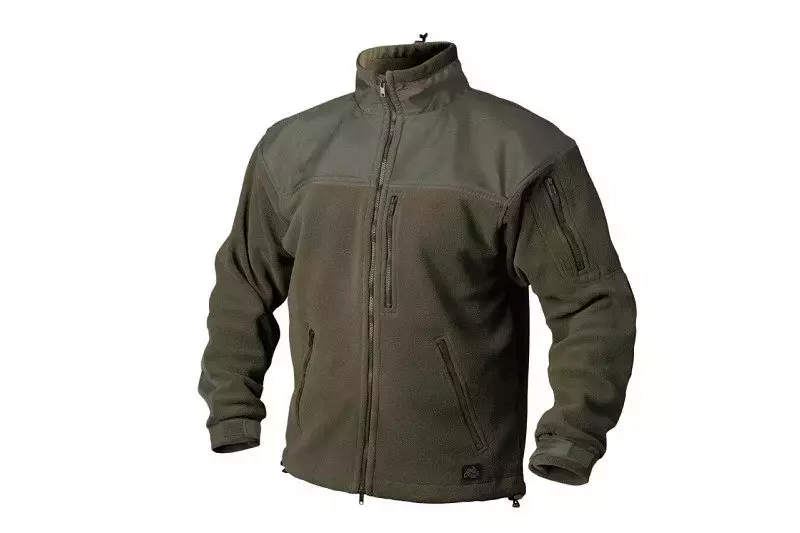 Bunda Classic Army Fleece - olivově zelená