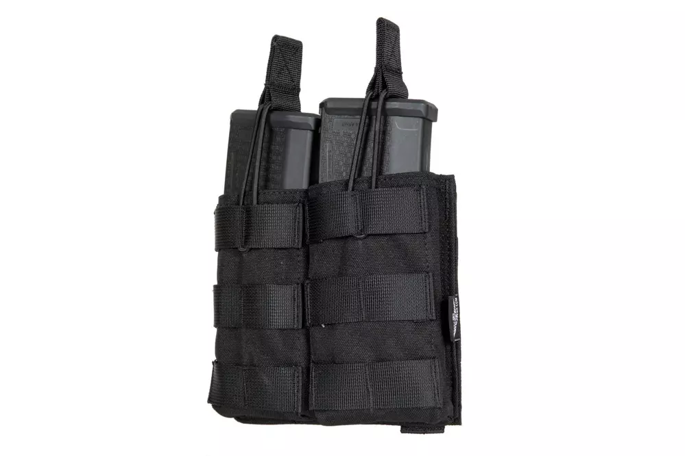 Dvojité pouzdro MOLLE pro 2 zásobníky typ M4/M16 - černé