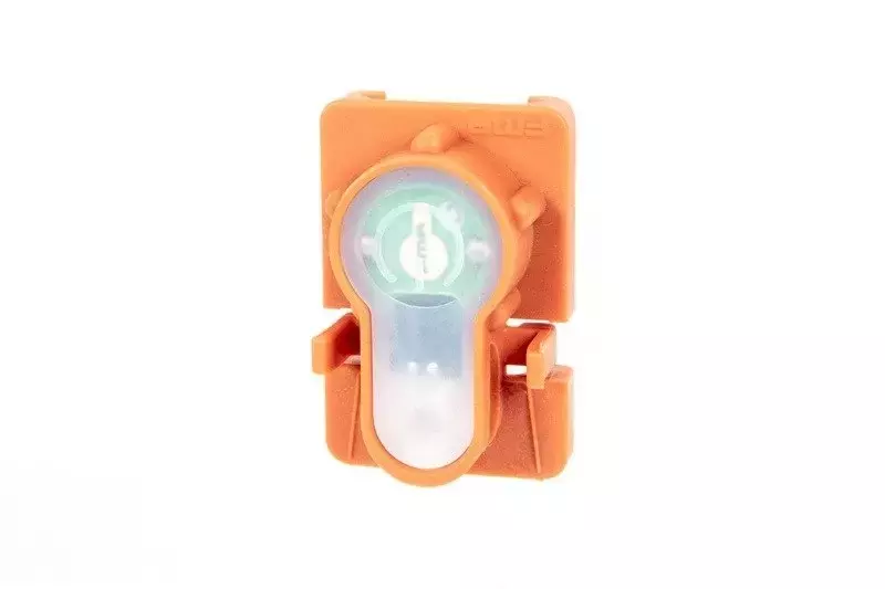 Elektronická značka Lightbuck RIS - oranžová (zelené světlo)
