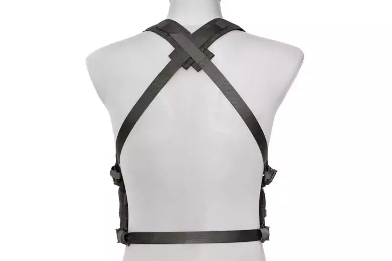 Lehká rychlá vesta Chest rig - Primal Grey