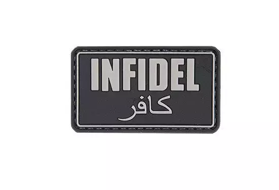 Nášivka 3D - Infidel - černá