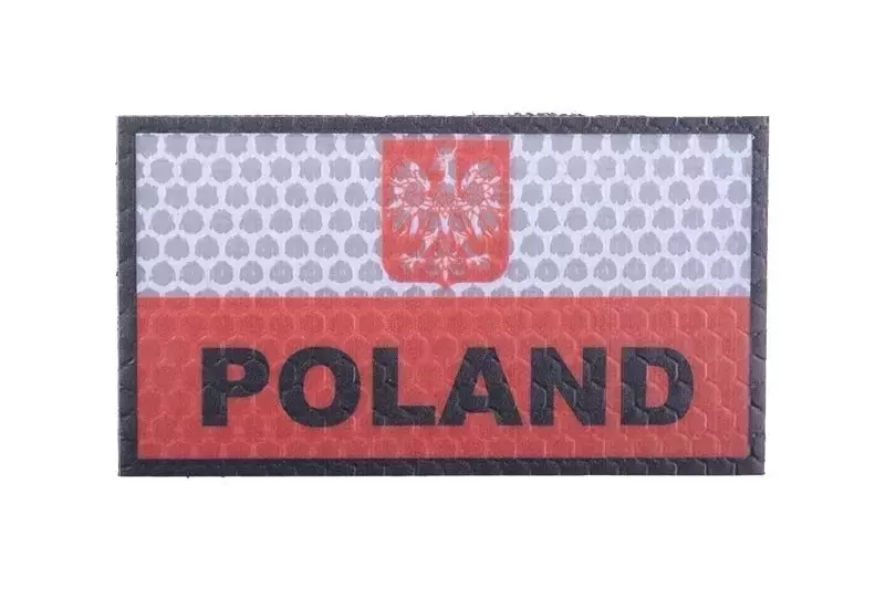 Nášivka IR - Vlajka Polska s erbem - FC