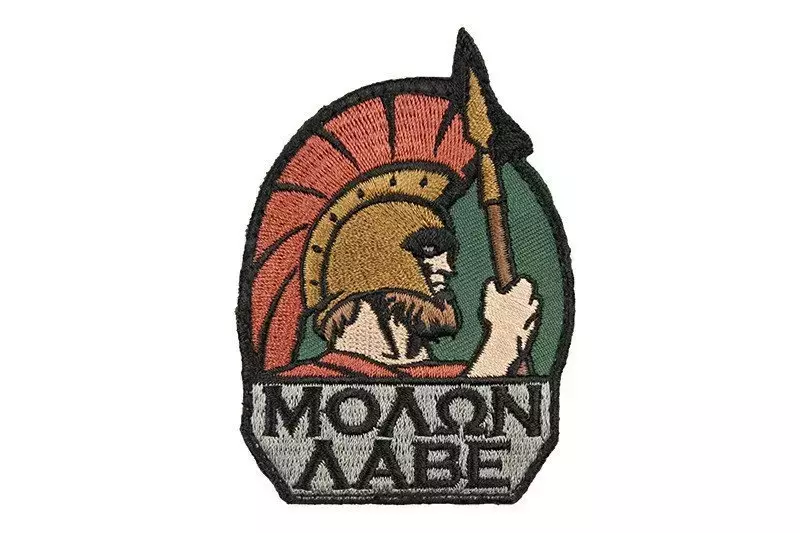 Nášivka MOLON LABE - Celobarevné