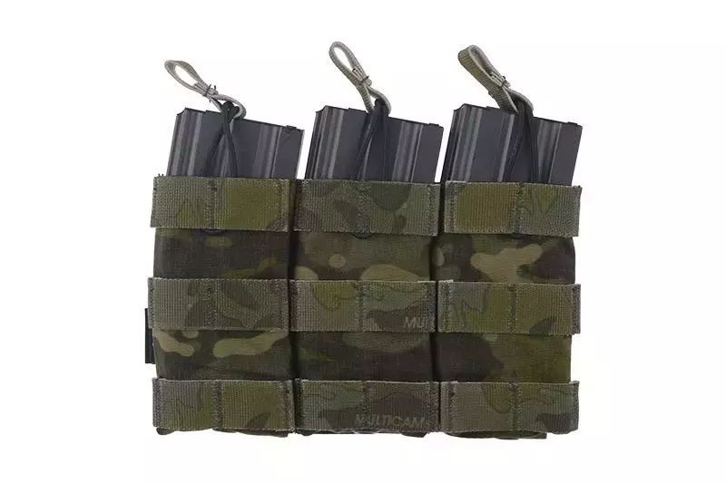 Otevřené trojité pouzdro pro zásobníky M4/M16 - Multicam Tropic