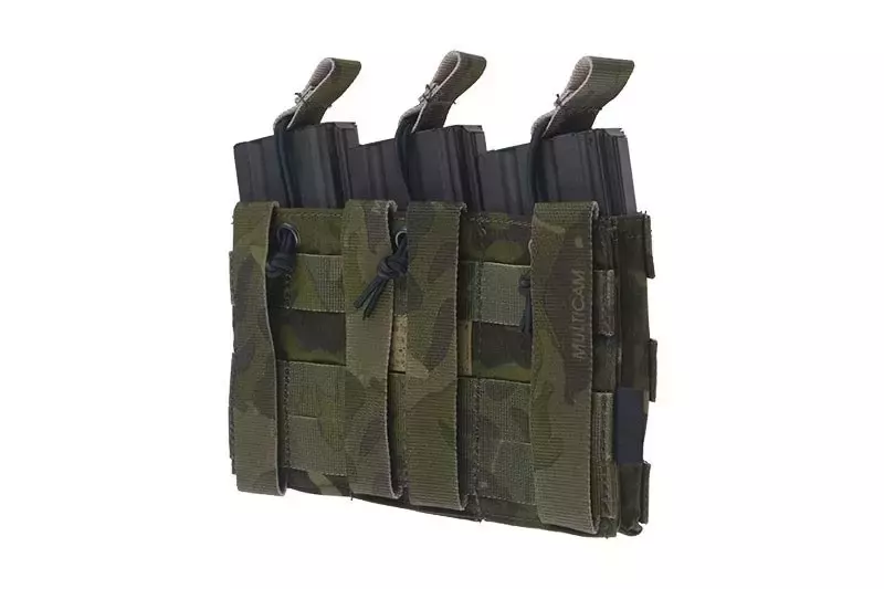 Otevřené trojité pouzdro pro zásobníky M4/M16 - Multicam Tropic