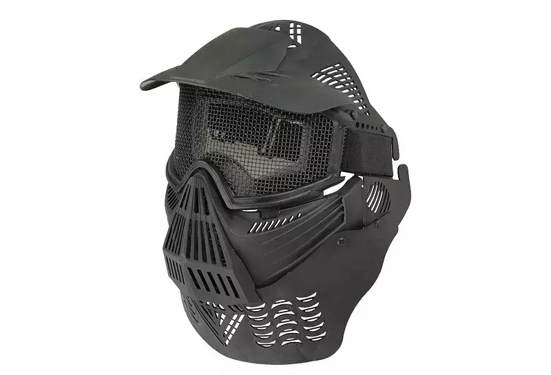 Plná maska Ultimate Tactical Guardian V2 - černá