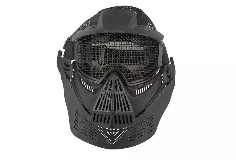 Plná maska Ultimate Tactical Guardian V2 - černá