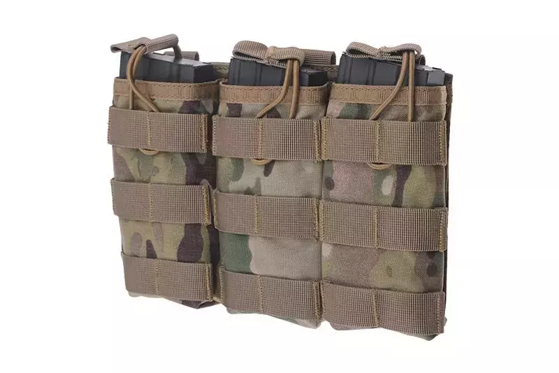 Pouzdro Triple Open I pro zásobníky AK/M4/G36 - Multicam®