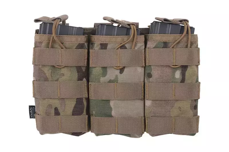 Pouzdro Triple Open I pro zásobníky AK/M4/G36 - Multicam®