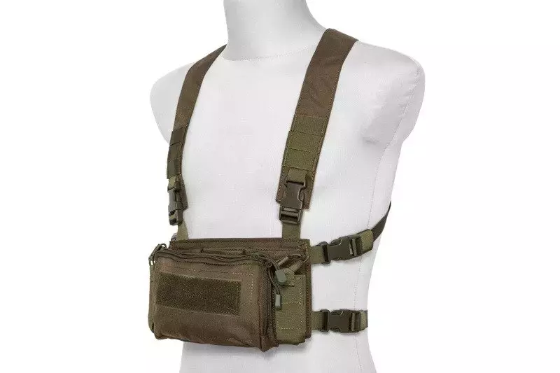 Rychlá vesta Chest rig II - olivově zelená