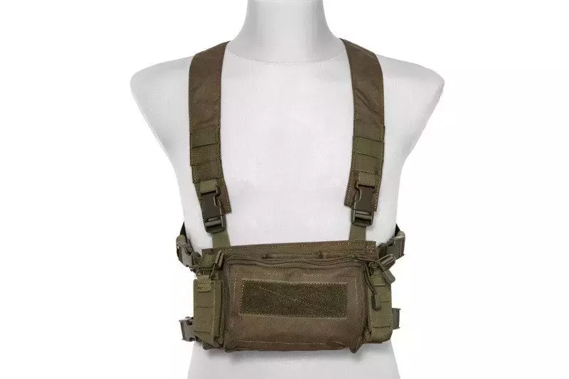 Rychlá vesta Chest rig II - olivově zelená