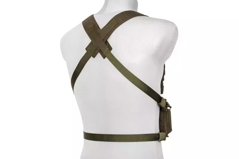 Rychlá vesta Chest rig II - olivově zelená