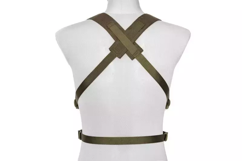 Rychlá vesta Chest rig II - olivově zelená