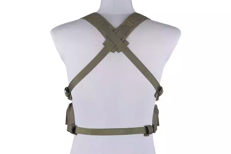 Rychlá vesta Chest rig - olivově zelená