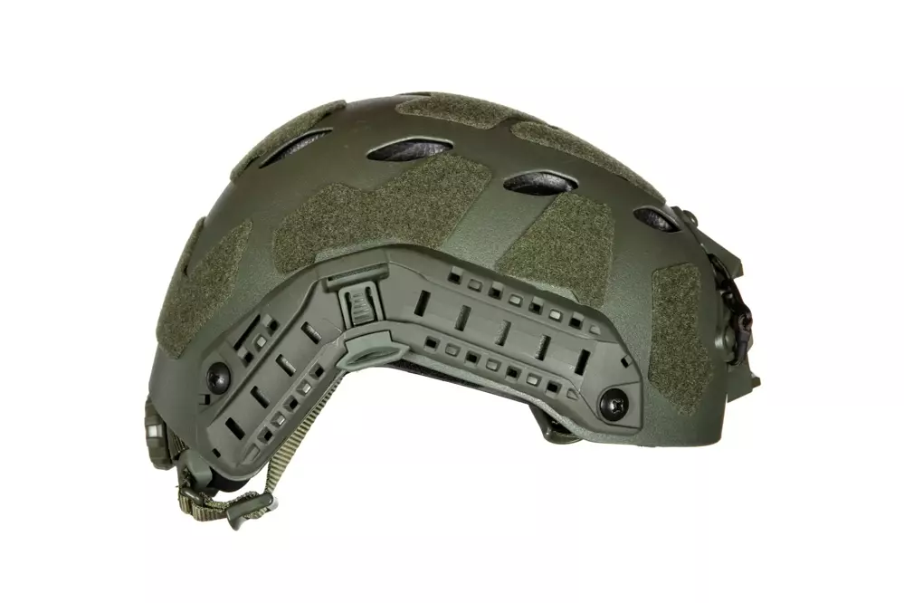 SHC X-Shield BJ Helmet Replica - Olive