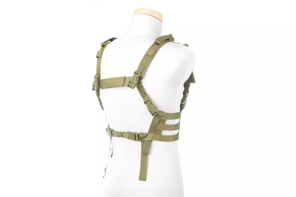 Taktická vesta Chest rig nízkoprofilový typ - Olive