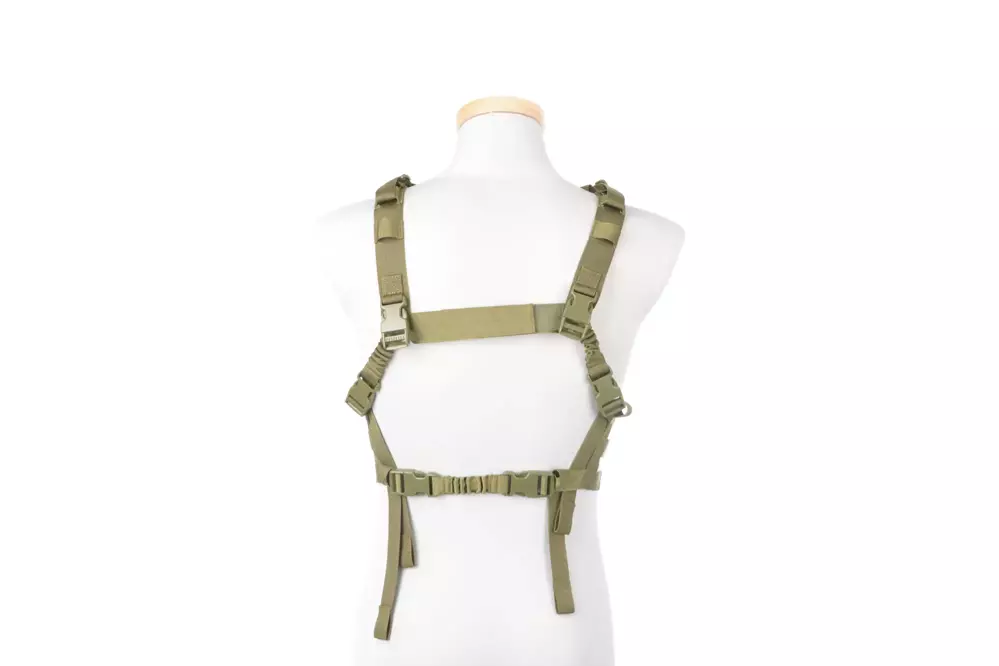 Taktická vesta Chest rig nízkoprofilový typ - Olive