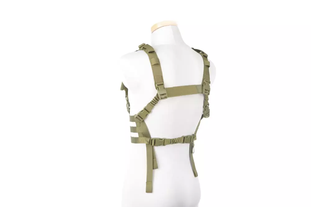 Taktická vesta Chest rig nízkoprofilový typ - Olive