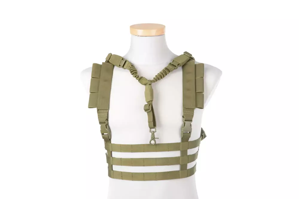 Taktická vesta Chest rig nízkoprofilový typ - Olive