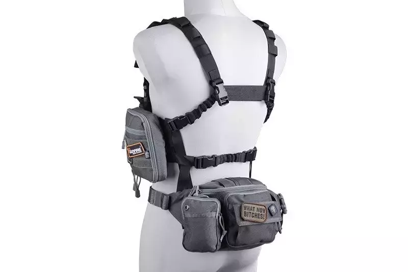 Taktická vesta Dynamic Chest rig - Primal Grey