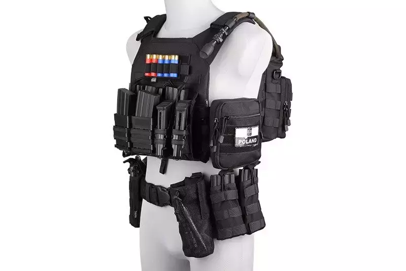 Taktická vesta Rush Plate carrier - zelená ranger