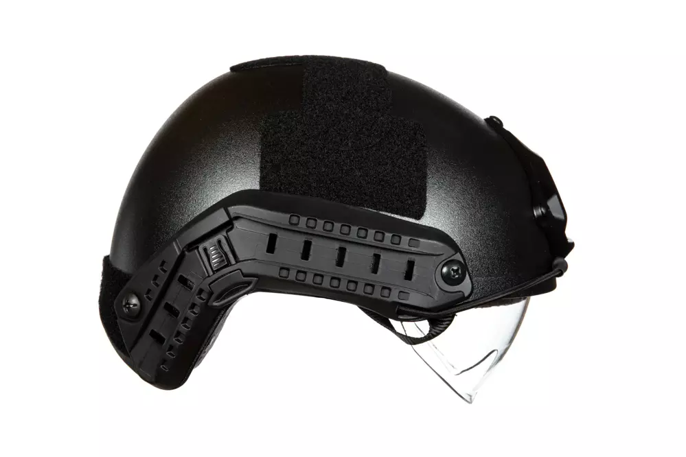 X-Shield MH Helmet Replica With Goggles - Black