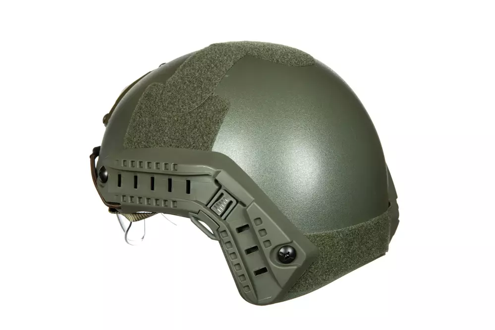 X-Shield MH Helmet Replica With Goggles - Olive