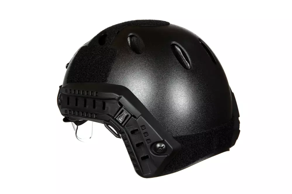 X-Shield PJ Helmet Replica With Goggles - Black