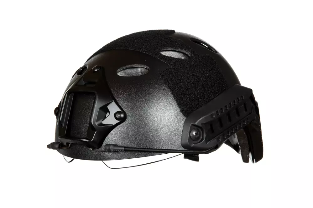 X-Shield PJ Helmet Replica With Goggles - Black