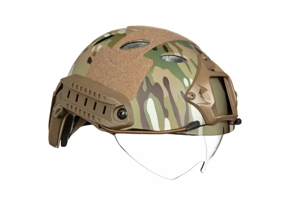 X-Shield PJ Helmet Replica With Goggles - Multicam ™