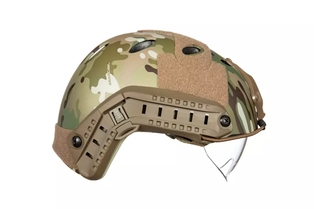 X-Shield PJ Helmet Replica With Goggles - Multicam ™