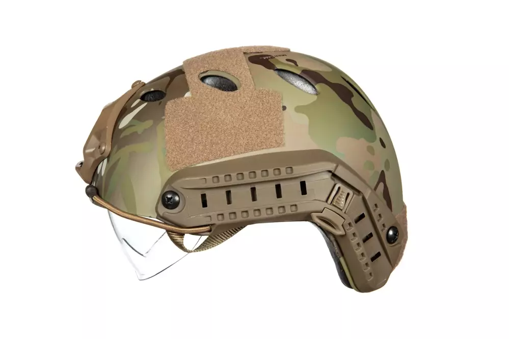 X-Shield PJ Helmet Replica With Goggles - Multicam ™